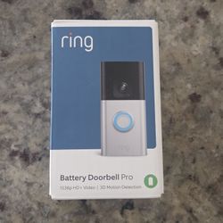 Ring Battery Doorbell Pro