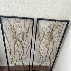 Metal Gold/black Wall Frames 