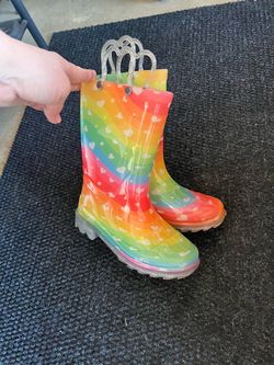 Girls Western Chief Rain Boots Size 11