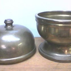 +Vintage Brass A Urn Dome Finial Almazan Serried LTD Spain Heavy Stamped 9" Tall

