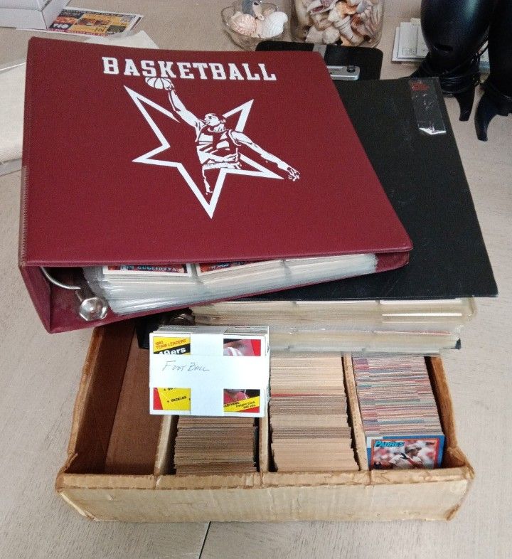 Baseball, Basketball & Football Cards