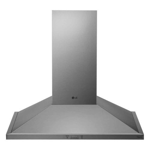 HCED3015S LG 30 in. Smart Wall Mount Range Hood with LED Lighting in Stainless Steel