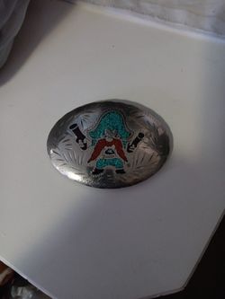 Men's yosemite sam belt buckle