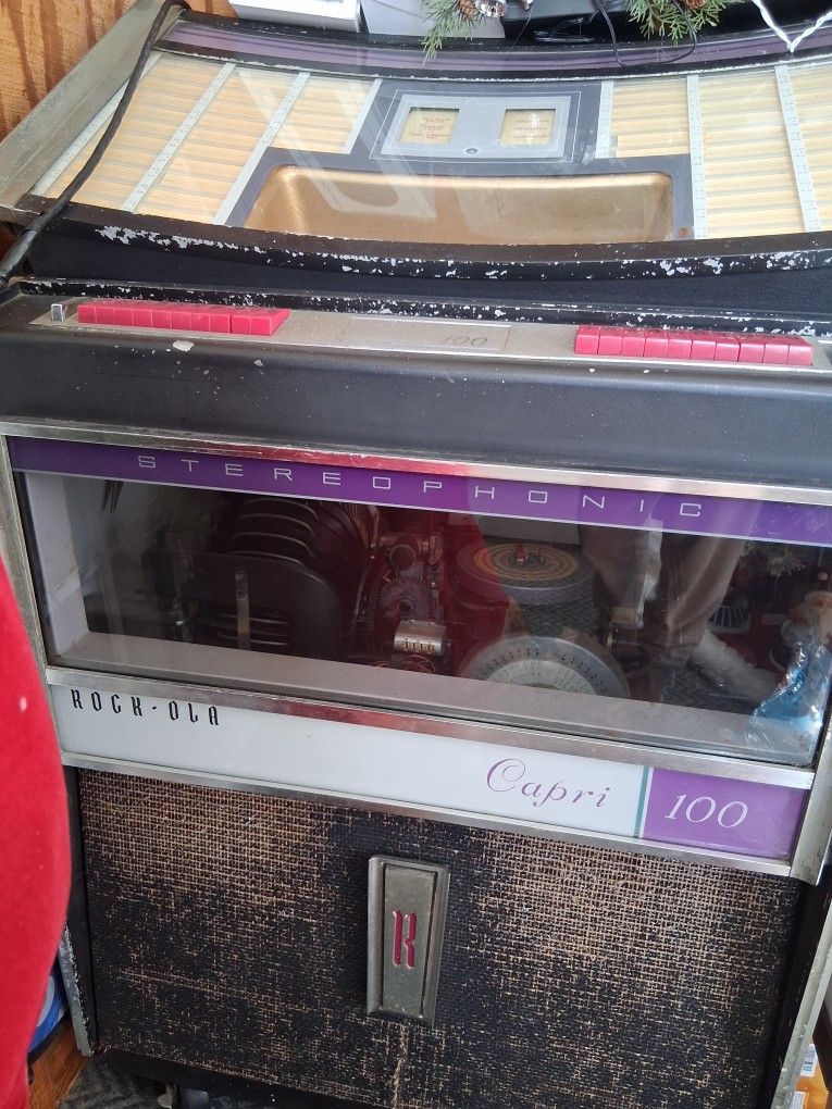 Antique 1960s Rock-ola Jukebox