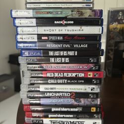 RETRO VIDEOGAMES (PS3, PS4, PS5, & Dreamcast)