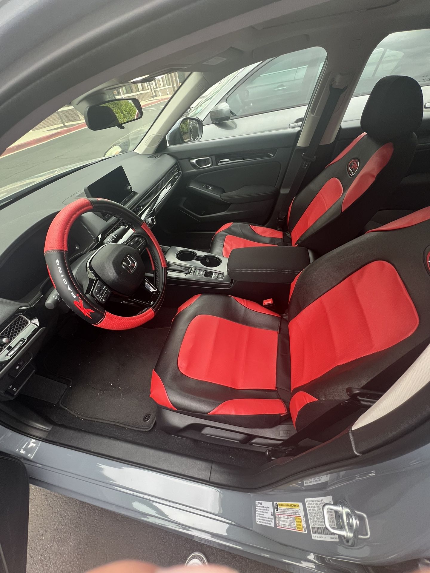 Universal Seat Covers And Steering Wheel Cover 