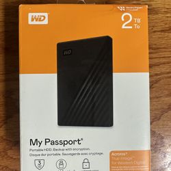 WD Portable HDD  2TB