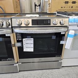 LG Stainless Steel Electric Range – Open Box