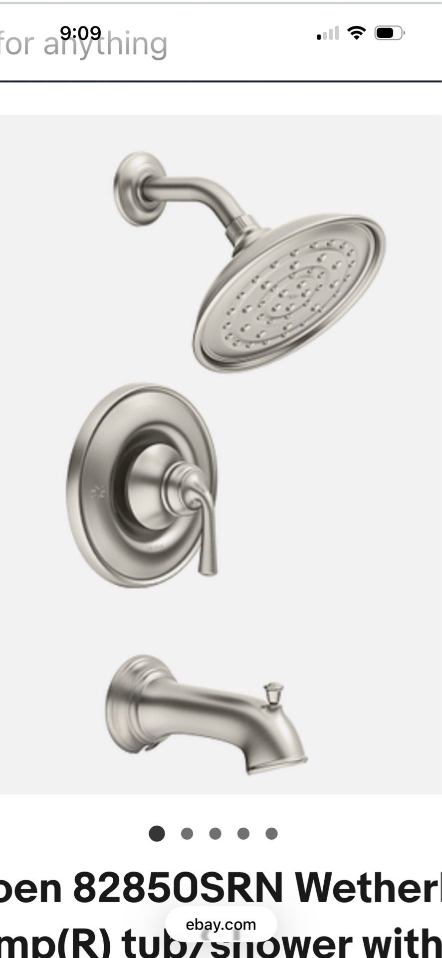 Moen Tub/Shower Valve