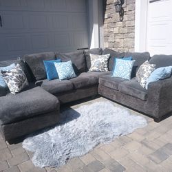 Comfy Large Sectional Sofá 