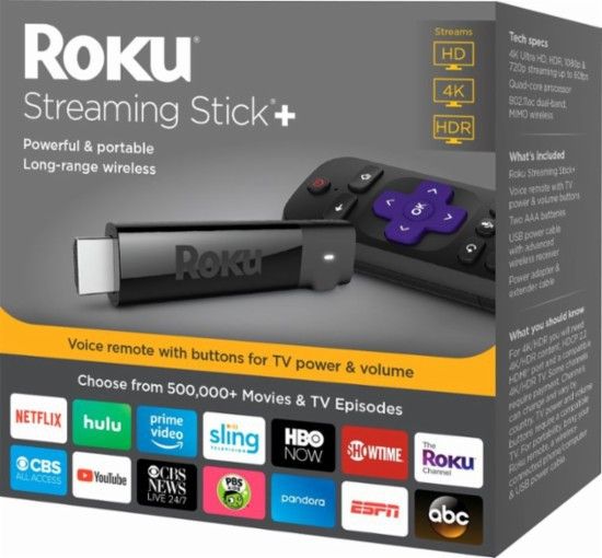 Roku stick plus 4K (new)