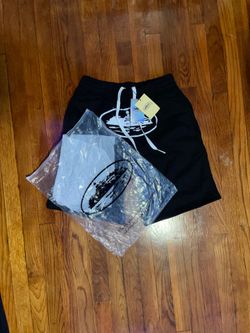 Corteiz OG Alcatraz Shorts Black