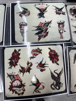 Laminate Tattoo Flash