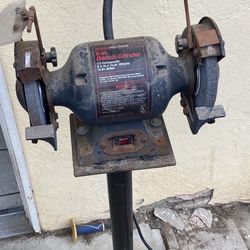 Bench Grinder With Stand 