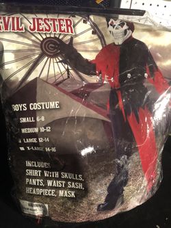 Evil Jester costume