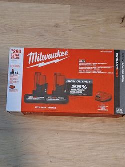 Milwaukee M12 REDLITHIUM High Output XC 5.0 Starter Kit