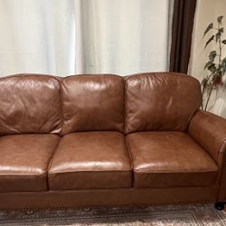 Leather Sofa Set 