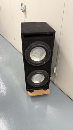 Dual diamond  Subwoofer Speaker Box Enclosure