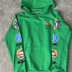 Green Chrome Hearts Matty Boy Hoodie