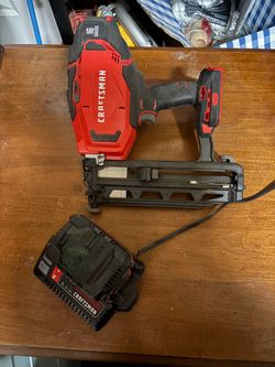 Craftsman 16 Gauge Cordless Finish Nailer with Charger