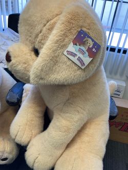 Super soft and adorable jumbo-sized puppy plush 🐶