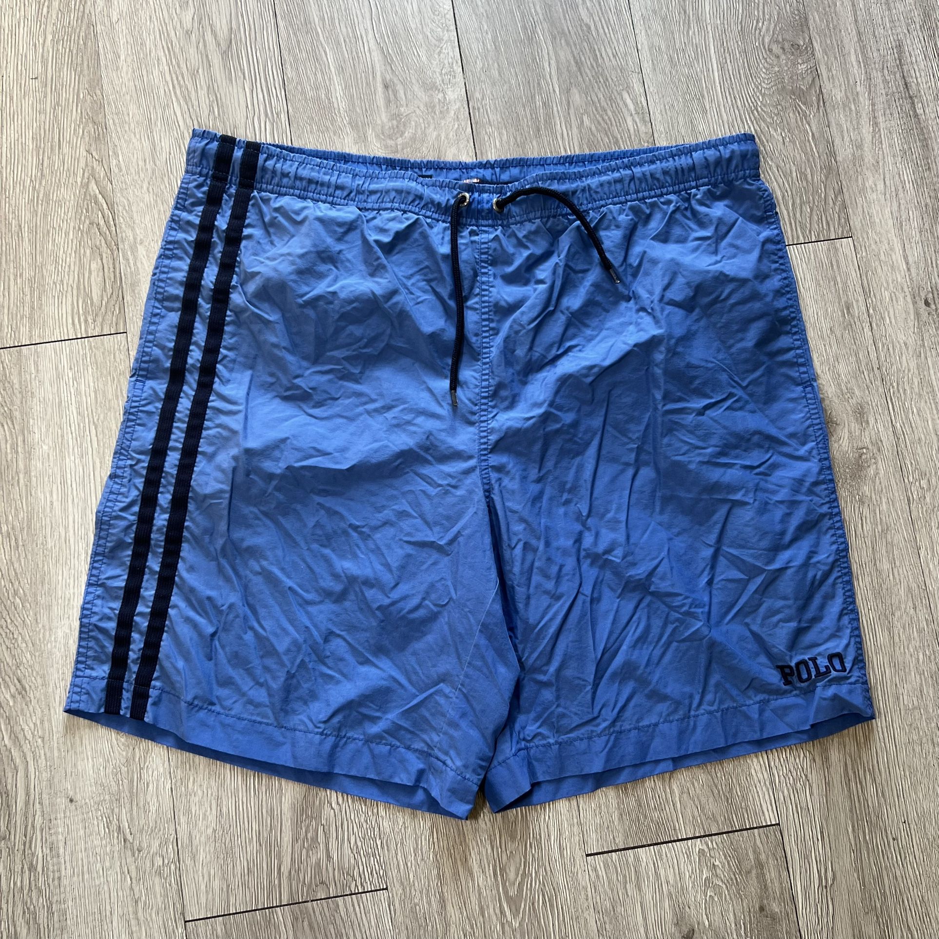 Ralph Lauren Vintage 90's Polo Sport Bathing Suit Mesh Lined Swim Trunks Med Y2K