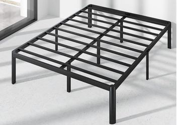 Black Metal Bedstand