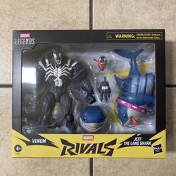 Marvel Legends GamerVerse 6" Marvel Rivals Venom Jeff Land Shark 2-Pack 260801