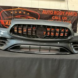 MERCEDES BENZ E-CLASS 2021-2023 FRONT BUMPER 