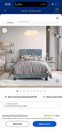 Twin bedframe