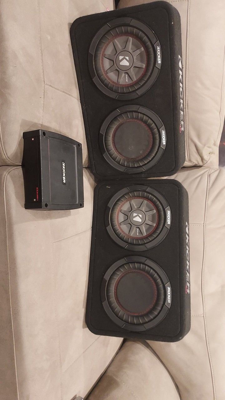 2 8in CompRT With ReFLEX passive Radiator and amp