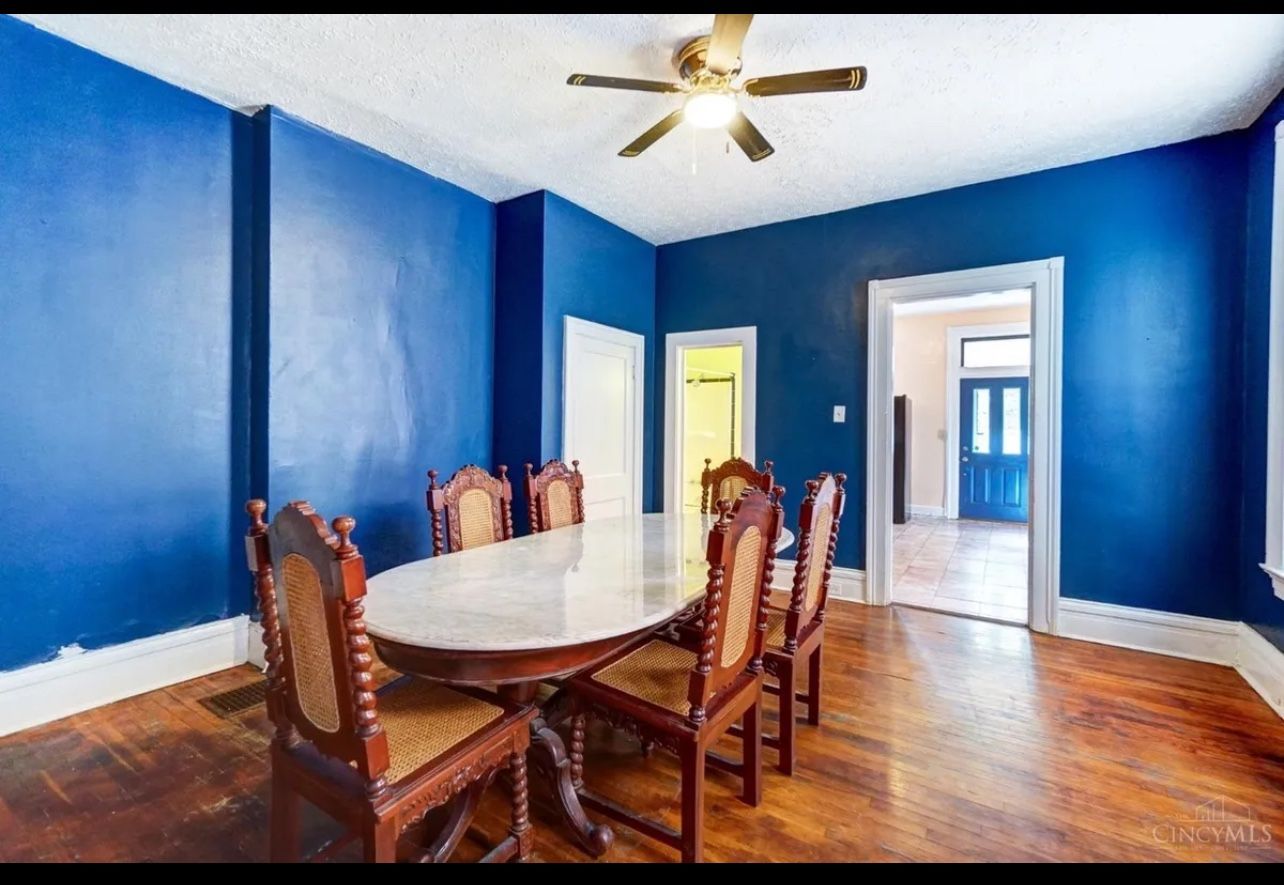 Marble Dining Table Set & 2 Side Chairs!
