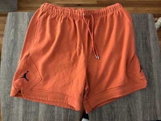 Jordan Fleece Shorts Orange Jumpman 3XL