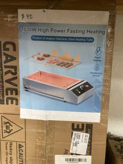 Electric bbq griddle