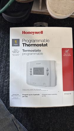 Honeywell programmable thermostat