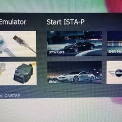 BMW  ISTA P expert Mode. Laptop
