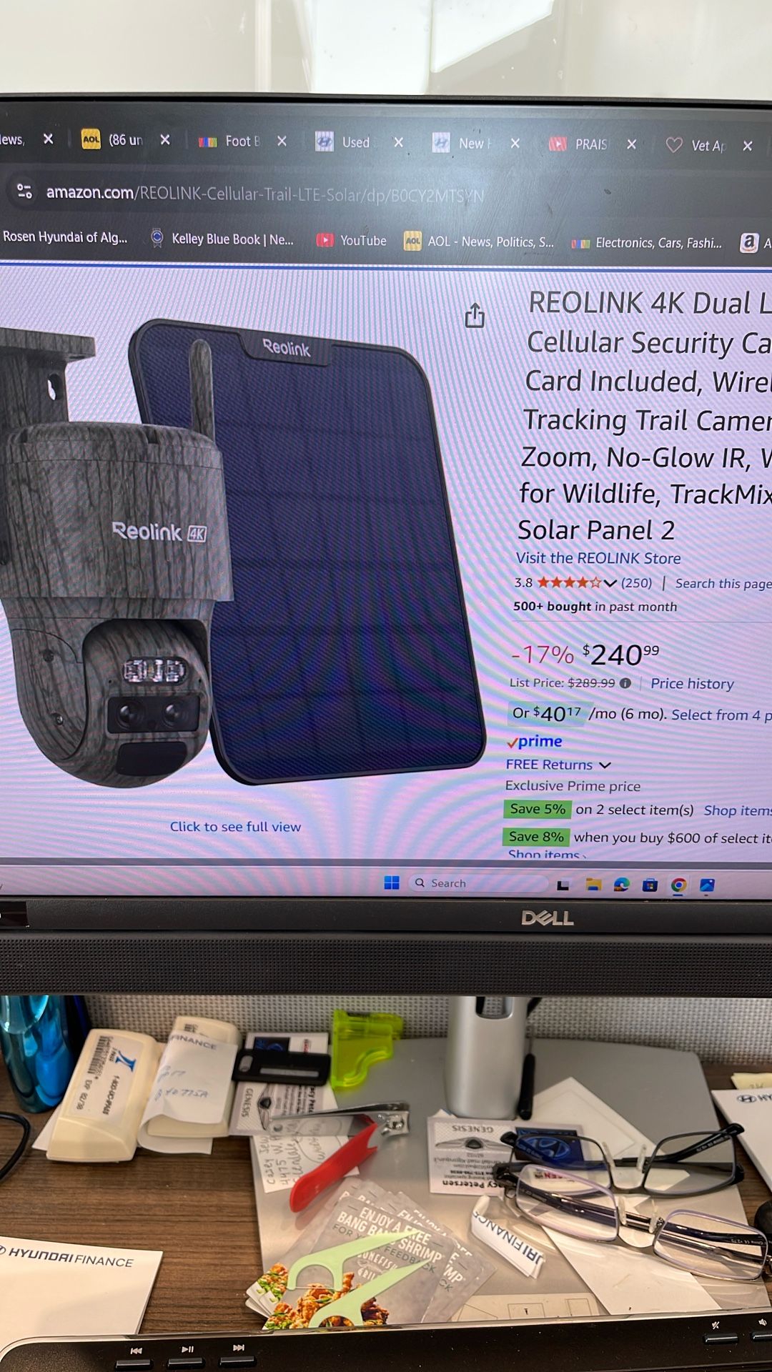 Reolink 4k Dual Lens Wireless Camera