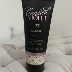 VS candied violet sugared florals lotion