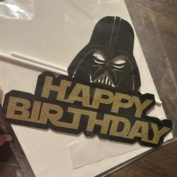 Star Wars Cake Toppers, Balloons 