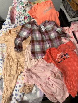 100-Piece Baby Girl Clothing Bundle – $100 OBO