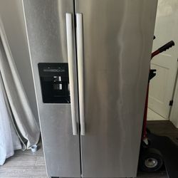 Kitchen Stainless Steel Appliances- Refrigerator, Gas Stove And Dishwasher 
