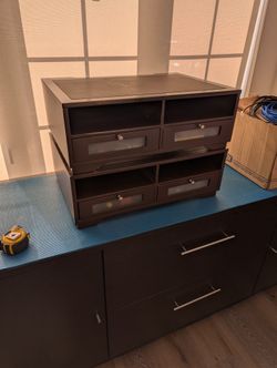 Desktop Office Supply Cabinet.  2 For Sale Or 1.