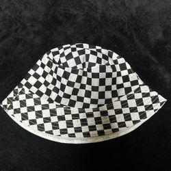Checkered Bucket Hat 