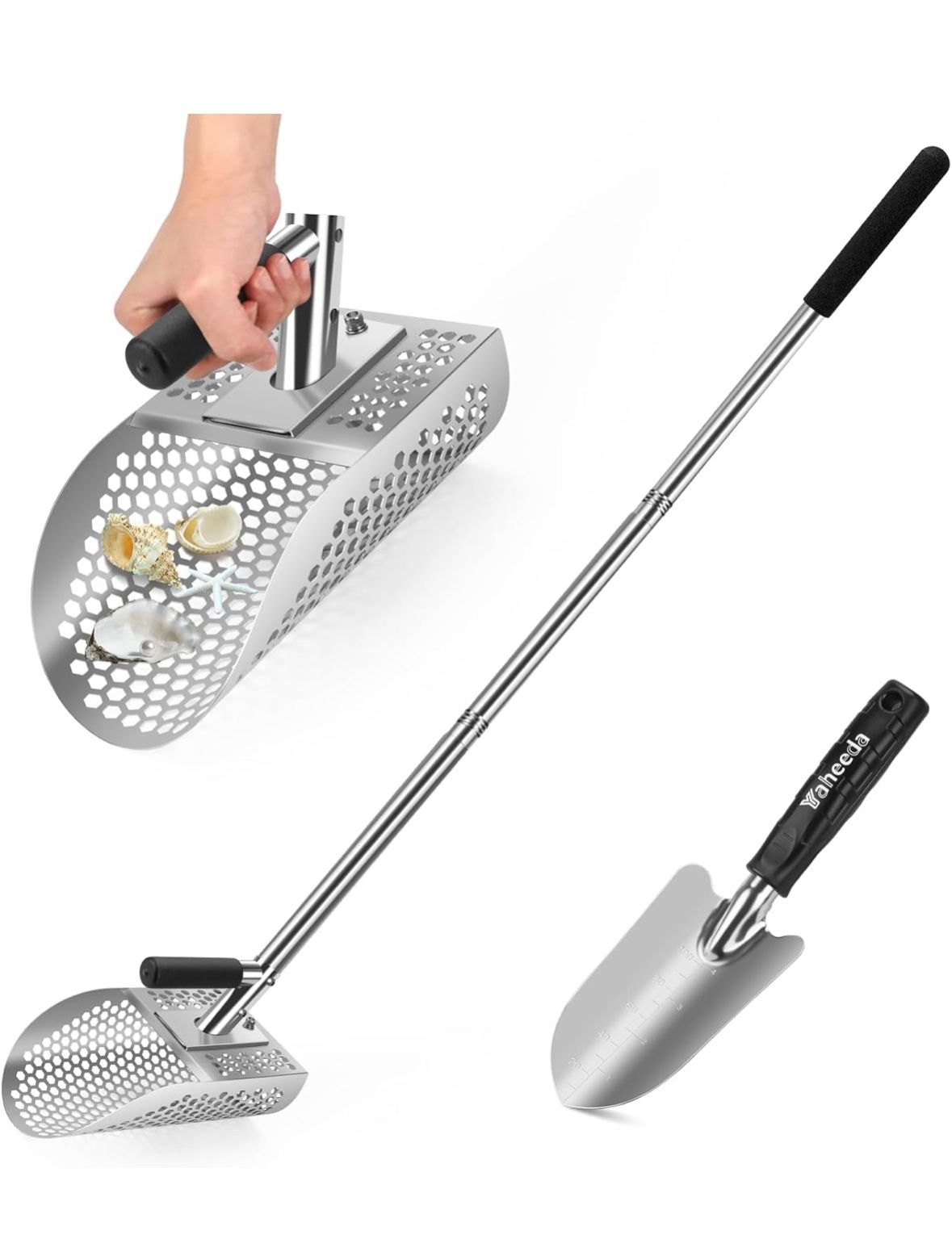 Long Handle Sand Scoop with Shovel for Metal