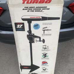 MINN KOTA TURBO  TROLLING MOTOR 