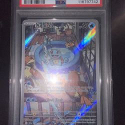 Pokemon Squirtle IR PSA 9