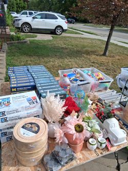 Yard sale leftovers