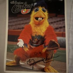 The Fmous Chicken 1991 Print $30