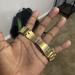 Unisex Chronograph Bradshaw Gold-Tone Stainless Steel Bracelet Watch 43mm MK5605