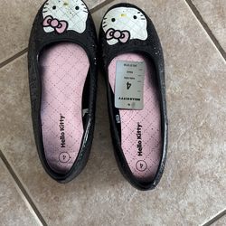 Kids black Ballet Dress Slippers
